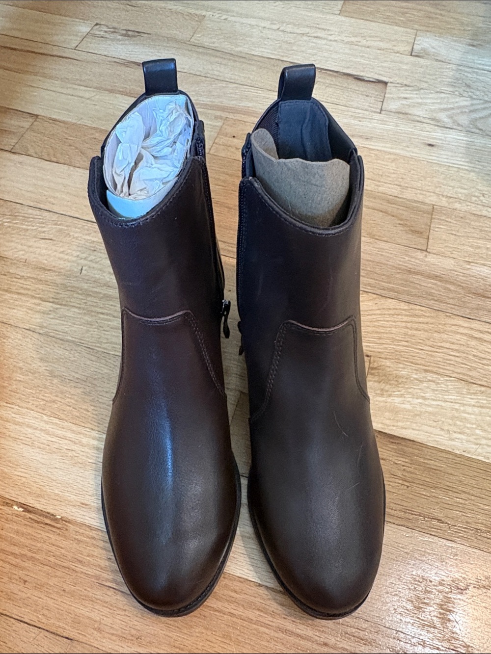 Easy Spirit Black Ankle Boots - Classic Zip Chelsea Style